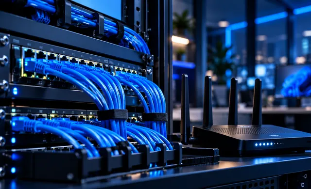 Área de redes, wi-fi e infraestructura en CPROT